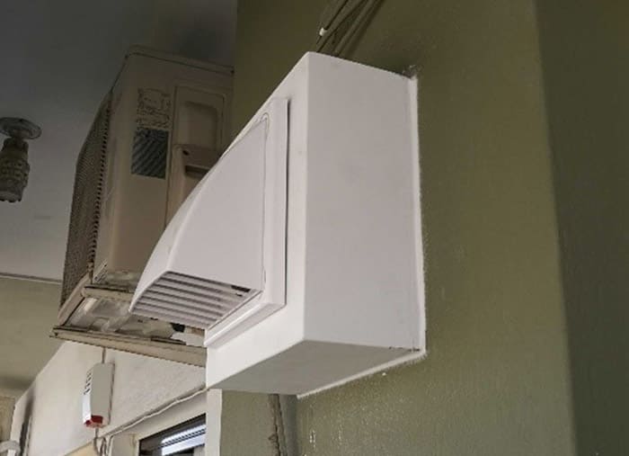 Κτηριακός Πνεύμονας Pico -Εξωτερικά